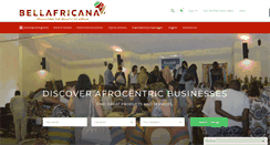 Desktop Screenshot of bellafricana.com